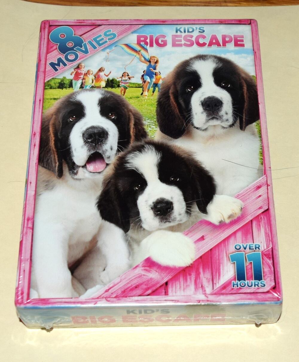 8movie DVD Elephant Escape ASKARI Two Bits &Pepper RAGTIME Quest Beyond Time New
